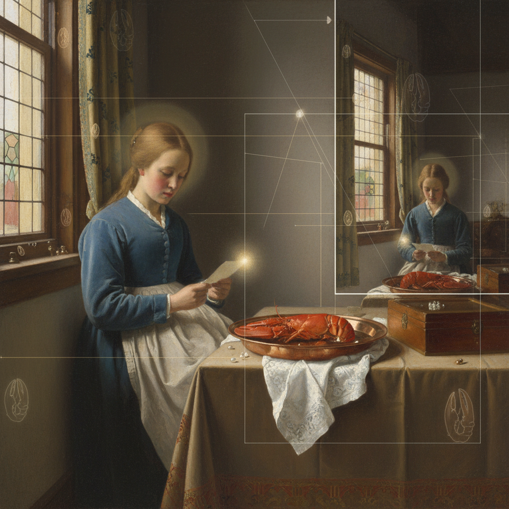 B16 Vermeer Nocturne Attention Study