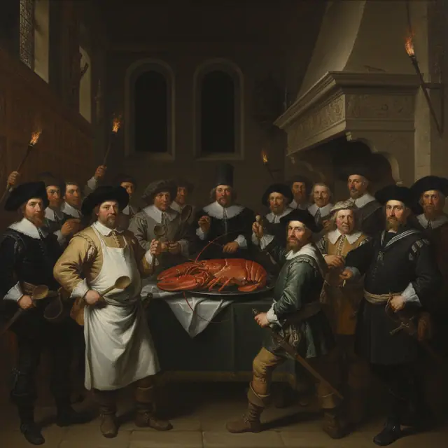 B12 Rembrandt Nightwatch Lobster Tribute