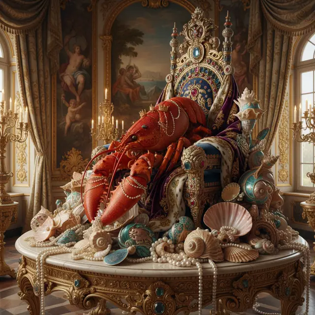 B12 Rococo Lobster Throne
