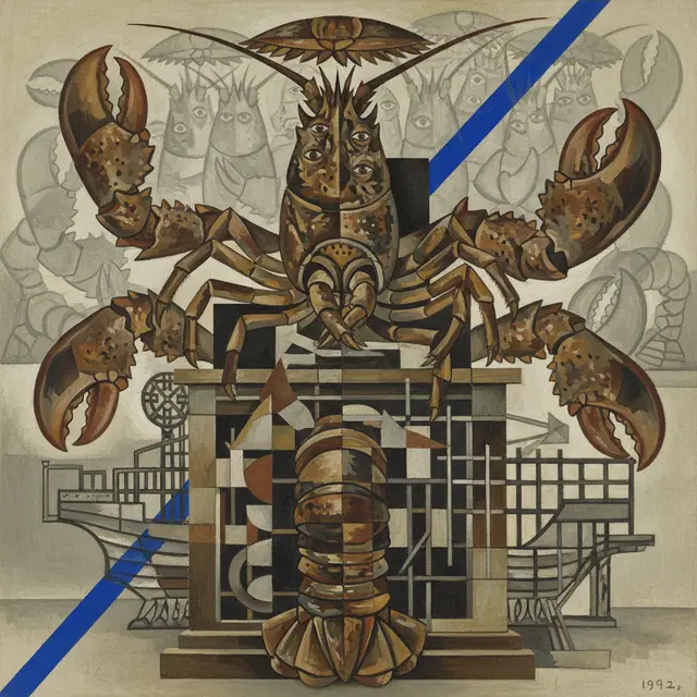 B16 Cubist Lobster Parliament