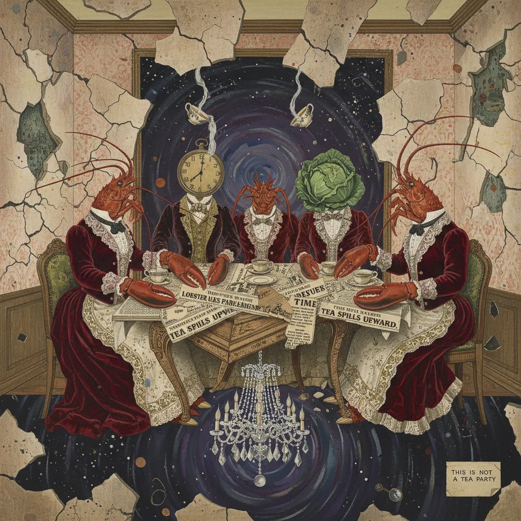 B16 Dada Lobster Tea Party