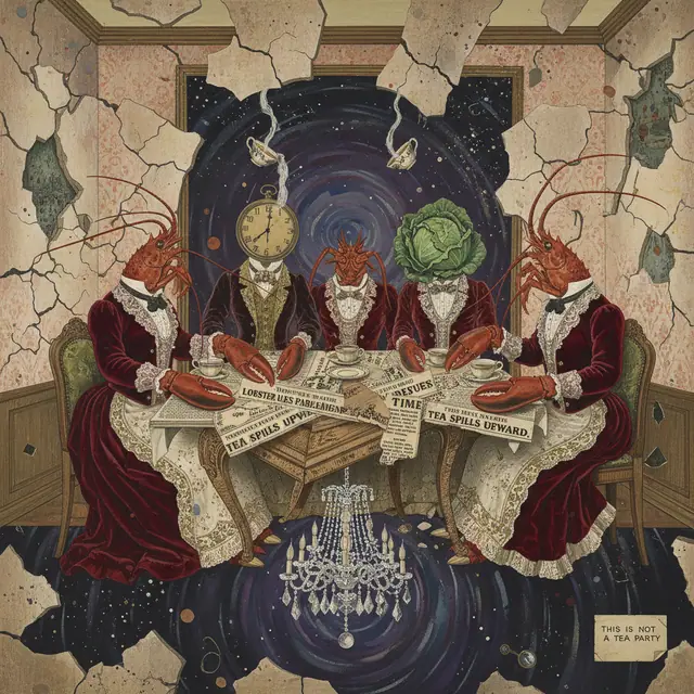 B16 Dada Lobster Tea Party