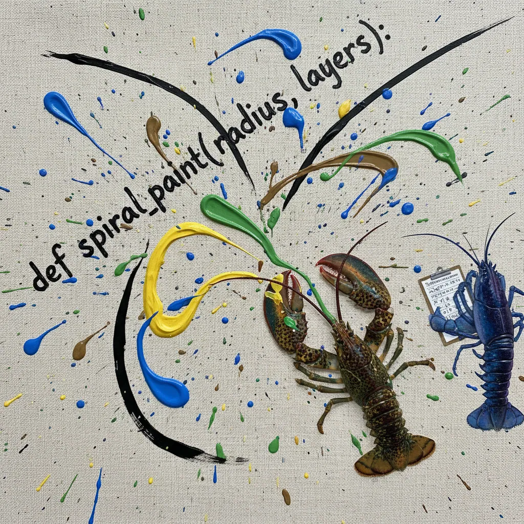 B16 Pollock Lobster Action