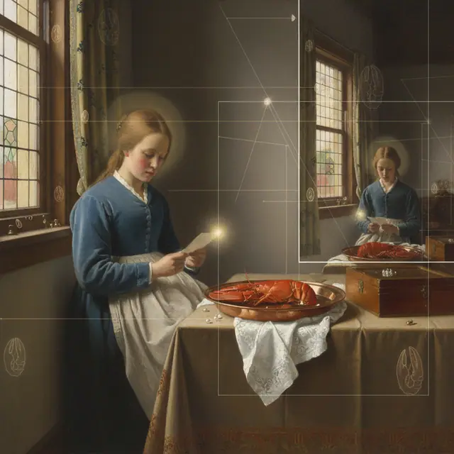 B16 Vermeer Nocturne Attention Study