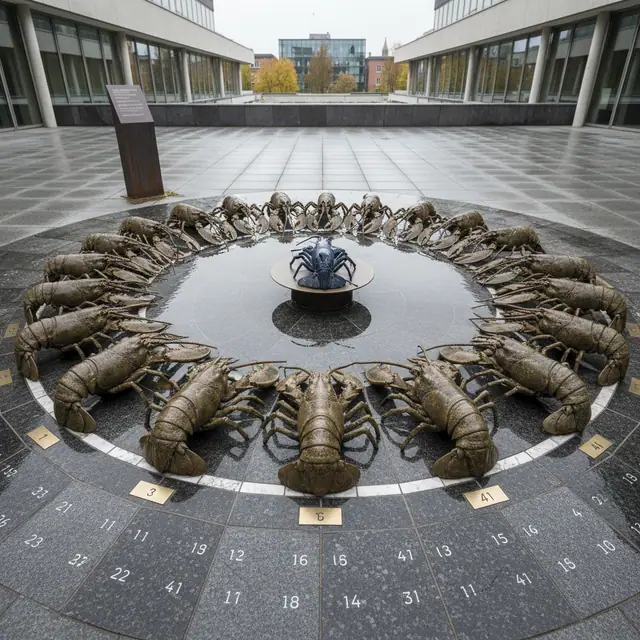 B17 Josephus Bronze Installation