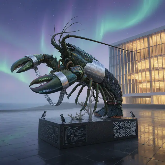 B17 Reykjavik Harpa Lobster