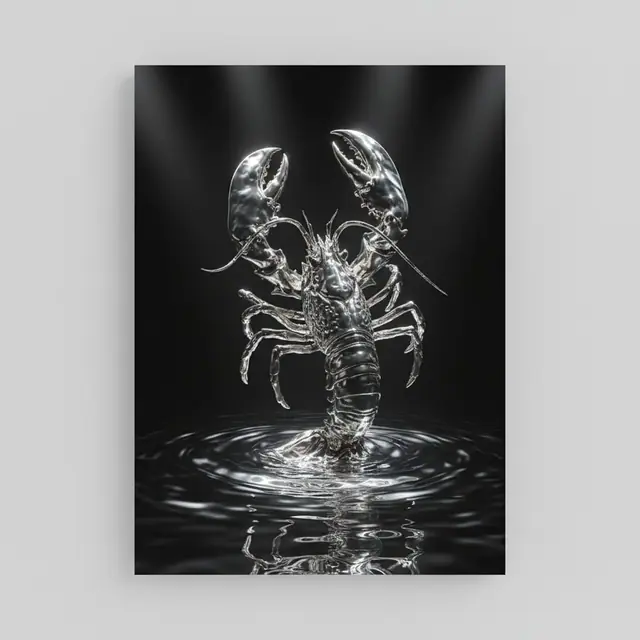 Museum Liquid Metal Lobster Rise