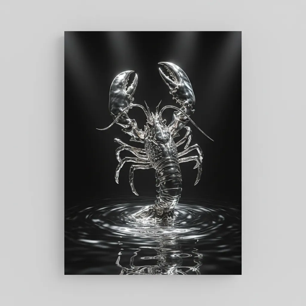 Museum Liquid Metal Lobster V1