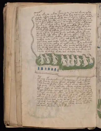 Folio 78v of the Voynich Manuscript
