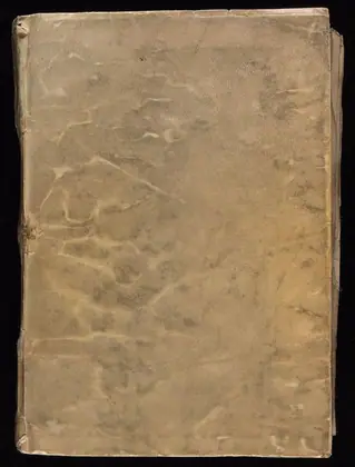 Front cover of the Voynich Manuscript